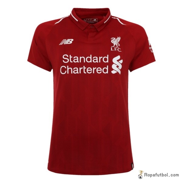 Camiseta Liverpool Replica Primera Ropa Mujer 2018/19 Rojo